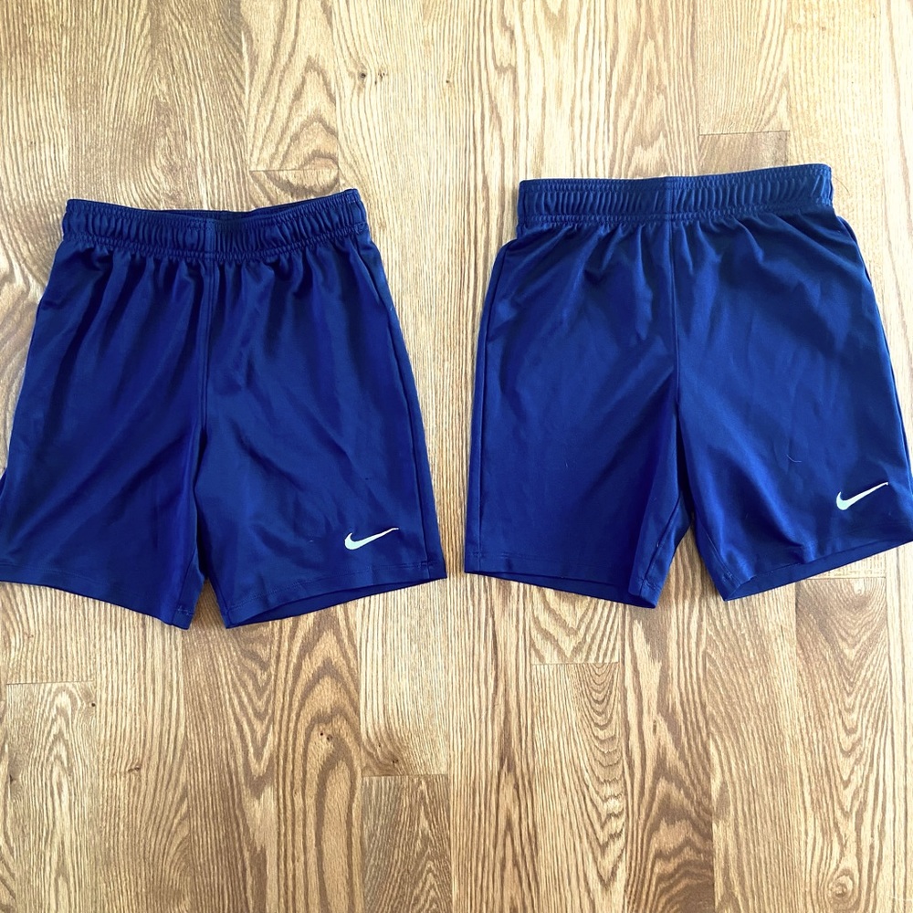 2 pack youth Nike soccer shorts